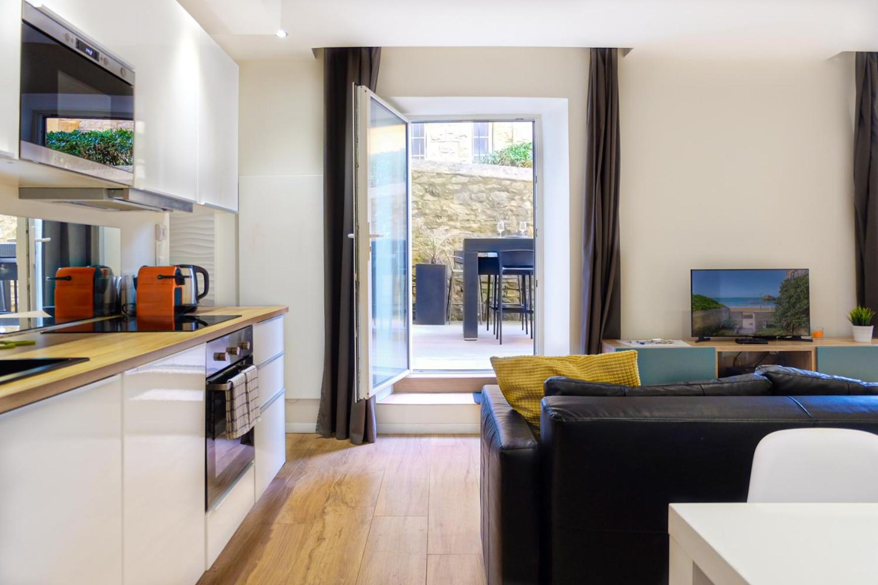 Magnifique Appartement Avec Terrasse, Parking Et Vue Sur L'Ocean Pour 5 ビアリッツ エクステリア 写真